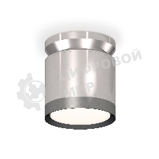 Светильник Ambrella Light XS8120010 PSL/PPH серебро полированное/графит полированный GX53 (N8904, C8120, N8133)