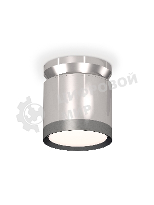 Светильник Ambrella Light XS8120010 PSL/PPH серебро полированное/графит полированный GX53 (N8904, C8120, N8133)