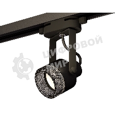 Светильник Ambrella light XT6602061 PBK/BK черный полированный/тонированный MR16 GU10 (C6602, N6151)