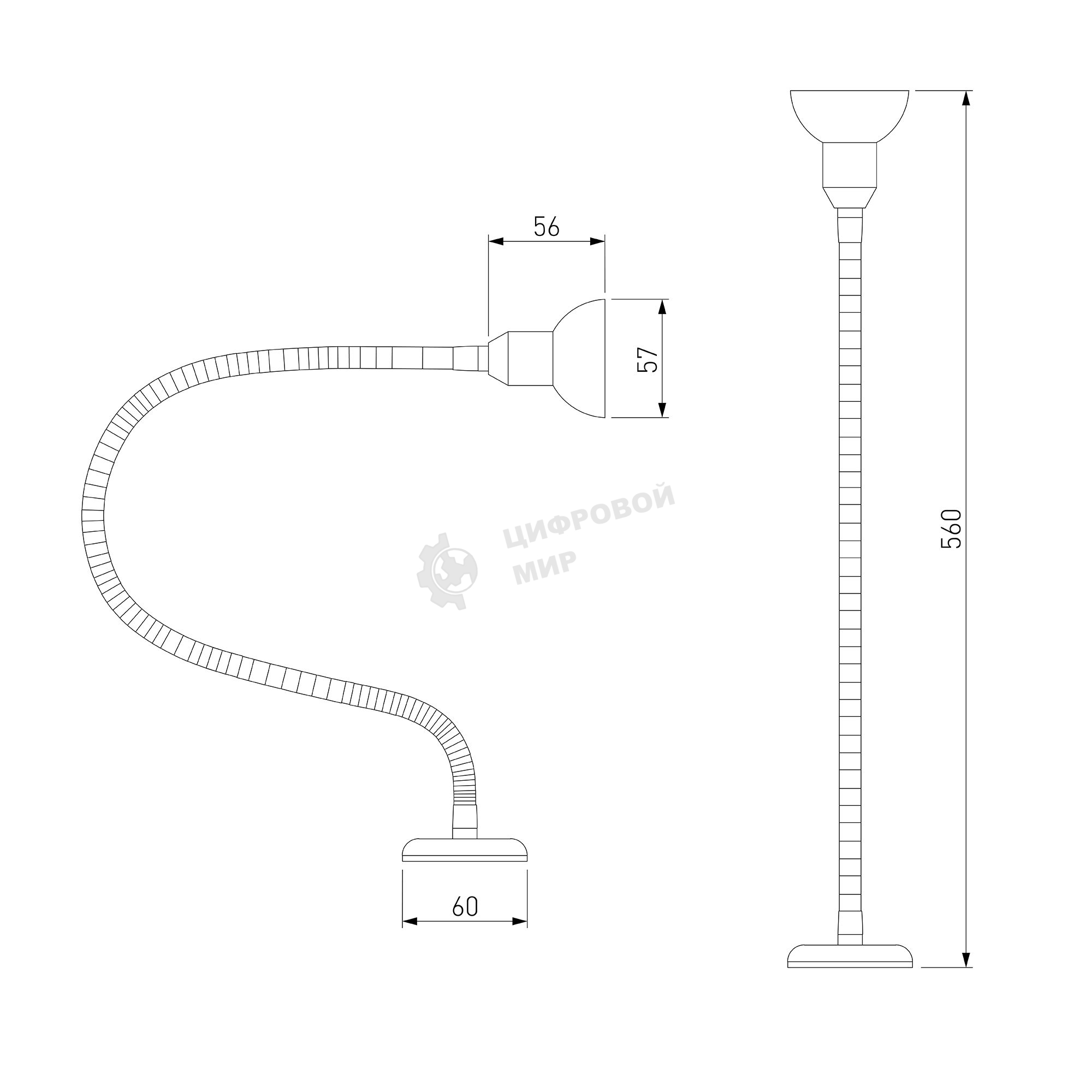 Светильник Elektrostandard 1214 MR16 настенный хром a023769