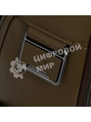 Рюкзак мужской Piquadro Black Square CA6501B3/VETM хаки натур.кожа