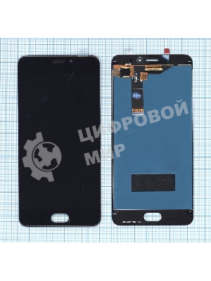 Дисплей для Meizu M6 черный