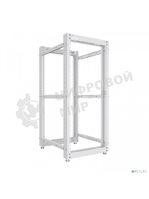 Стойка двухрамная NTSS NTSS-2POR24U/600-1000 24U 550 мм x 1000 мм 600 кг серый