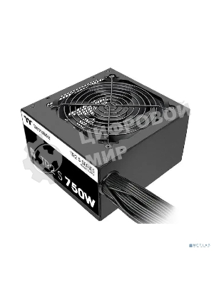 Блок питания Thermaltake ATX TR2 S, 750Вт, 80 PLUS WHITE, 120мм, черный