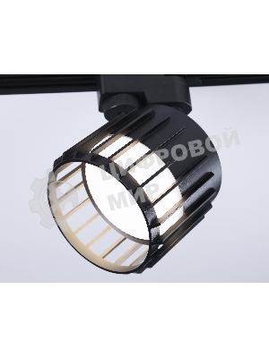 Трековый однофазный светильник Ambrella light GL5349 BK черный GX53 D100*80