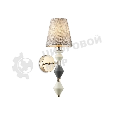 Настенный светильник Ambrella light LH75409 GD/GR золото/серый E14 max 40W 150*180*415
