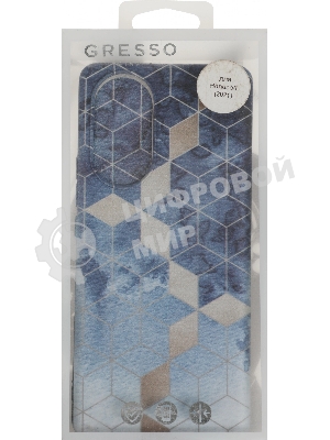 Чехол (клип-кейс) Gresso для Honor 50 Meridian синий (GR17AAAE8869)