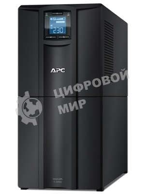 Источник бесперебойного питания APC Smart-UPS C SMC3000I 2100Вт 3000ВА черный