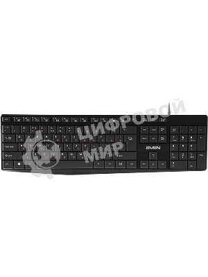 Клавиатура SVEN KB-S305 проводная, USB Type-A, чёрный
