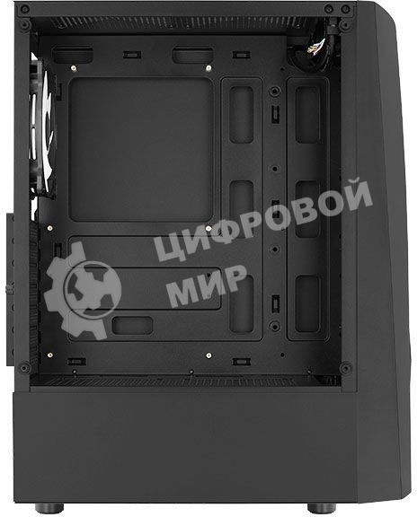Компьютерный корпус Aerocool / Formula Wave-G-BK-v2 черный без БП mATX 3x120mm 1xUSB2.0 2xUSB3.0 audio