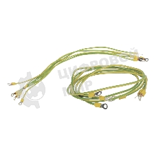 Комплект проводов заземления 50 cм - 6шт; 80 cм - 3шт ITK