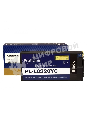 Картридж струйный ProfiLine PL-L0S20YC (№976Y) для принтеров HP PageWide-Pro 552/577/P55250/P57750 с чернилами Black