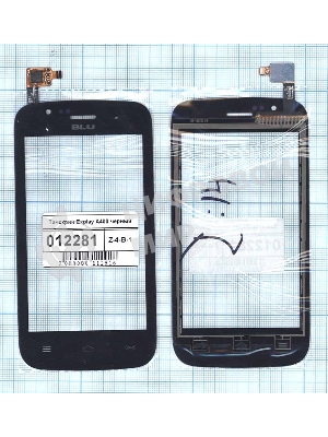 Сенсорное стекло (тачскрин) для Explay A400, черное