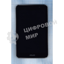 Модуль (матрица + тачскрин) для Asus MeMO Pad 7 ME176 черный c рамкой
