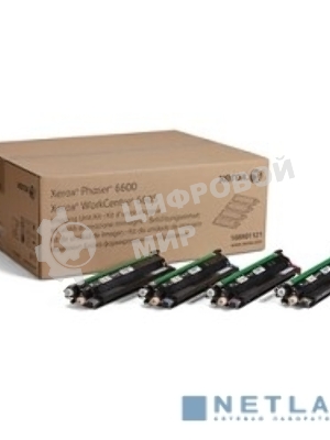 Комплект блоков формирования изображения Xerox 108R01121, CMYK (по 1 каждого цвета), 60000 стр., для Xerox Phaser 6600/WC 6605/6655/VL C400/C405 (Channels)