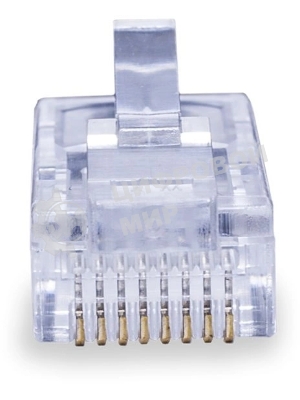 Коннектор Suprlan 10-0209, UTP cat.5e, RJ45, серый (упак.: 100 шт)