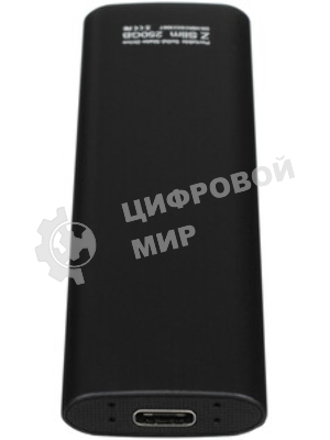 Внешний SSD Netac Z SLIM, 250 Gb, USB 3.2 Gen 2 Type-C, R/W 550/480, черный