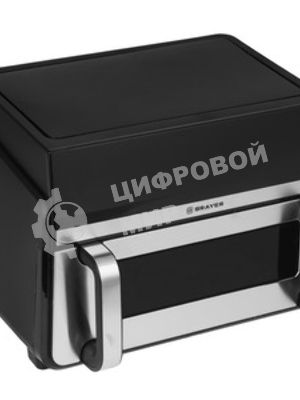 Аэрогриль Brayer BR2057 черный, 2200 Вт, 8.5 л, сенсор, 10 программ