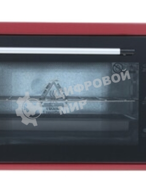 Электрическая плита Kraft КF-MO3804KR красный Мощность 1500(Вт),Объем 38(Л),Напряжение 220-240(В),Максимальная температура 320(°С),Внутренняя подсветка,Конвекция,Таймер отключения 90(Мин)