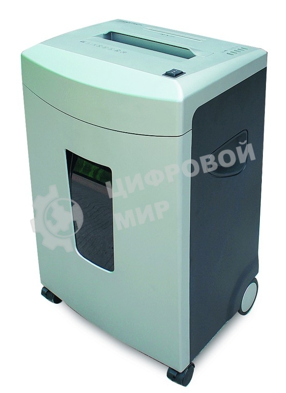 Шредер Office Kit S220 3.9 (секр.Р-2)/ленты/25лист./32лтр./скрепки/скобы/пл.карты/CD