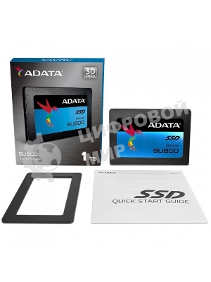 Накопитель SSD ADATA SU800, 1Tb, SATA III, 2.5