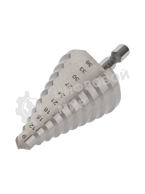 Сверло по металлу ступенчатое Kranz 9,0-36,0 мм