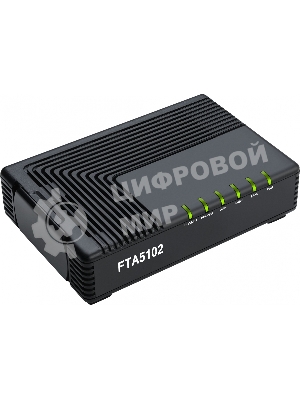 Шлюз IP Flyingvoice FTA5102E2 черный