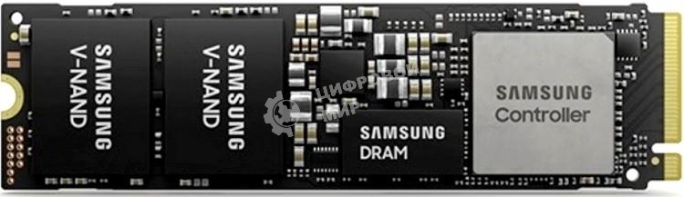 Накопитель SSD Samsung PM9A1, 1000Gb, M.2 2280, PCIe 4.0 x4, NVMe, R/W 7000/5100