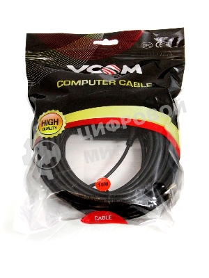 Кабель-адаптер USB3.0-repeater, удлинительный активный Am-->Af 10м VCOM