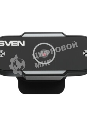 Веб-камера SVEN IC-915 1280x720, 30 кадр/с, USB Type-A, микрофон, шторка приватности, универсальное крепление