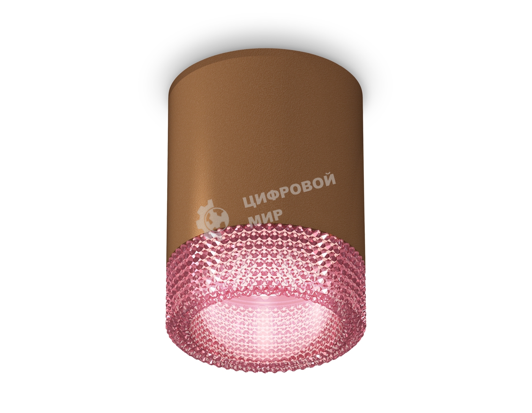 Светильник Ambrella Light XS6304021 SCF/PI кофе песок/розовый MR16 GU5.3 (C6304, N6152)