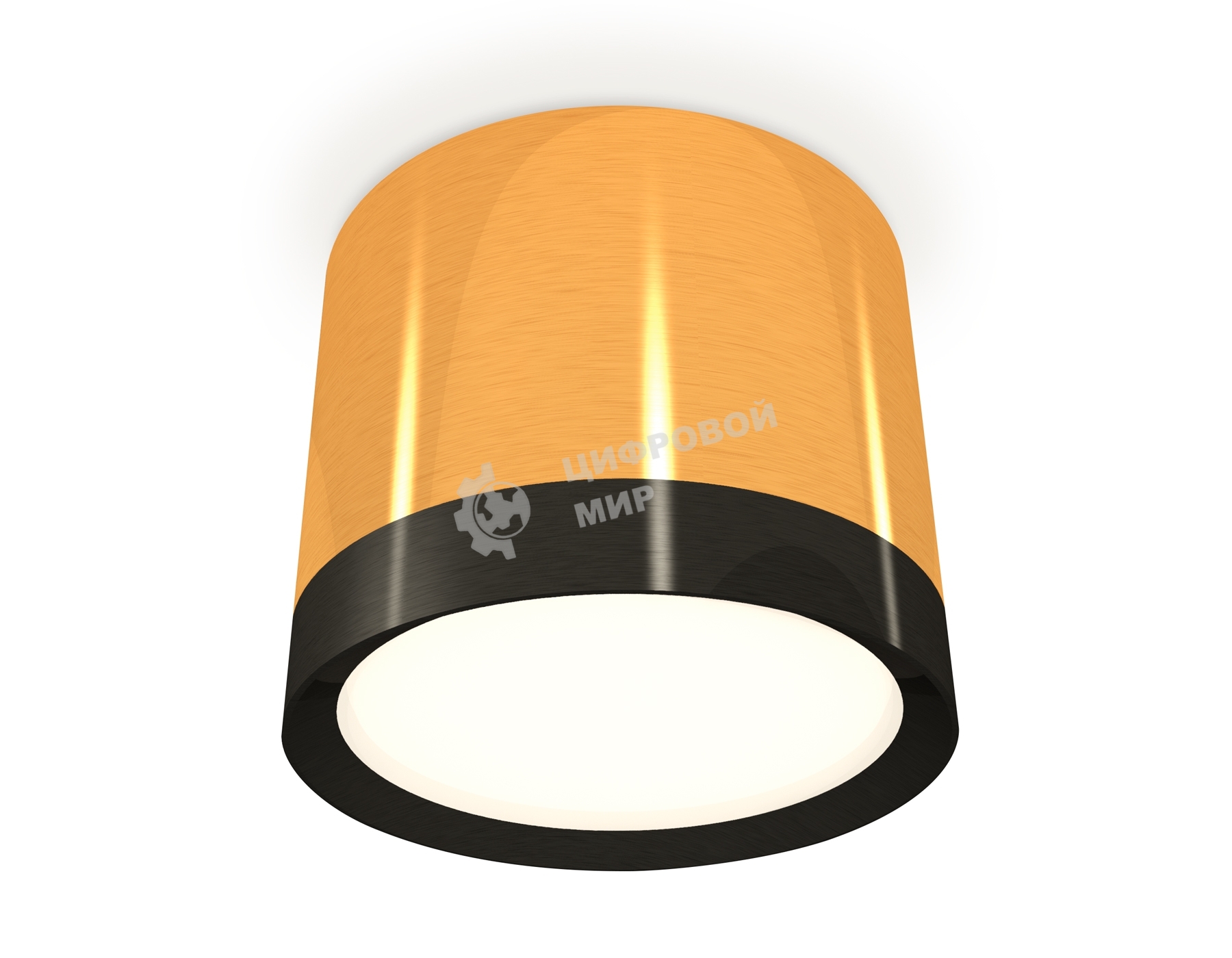 Светильник Ambrella Light XS8121001 PYG/PBK золото желтое полированное/черный полированный GX53 (C8121, N8113)