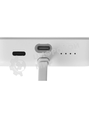 Портативный аккумулятор Xiaomi 33W Magnetic Power Bank 10000mAh (встроенный кабель) White
