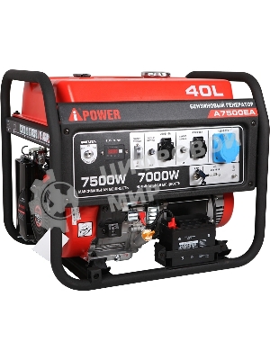 Бензиновый генератор A-iPower A7500EA 7/7.5кВт 40л 89.5кг