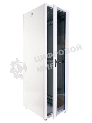 Шкаф телекоммуникационный напольный ЭКОНОМ 42U (600 × 800) дверь перфорированная 2 шт.