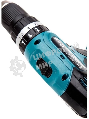 Дрель-шуруповерт Makita DHP453RFE, 18 В, 3 Ач, 42 Нм, щеточный