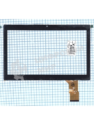 Сенсорное стекло (тачскрин) AT-C1088, черное