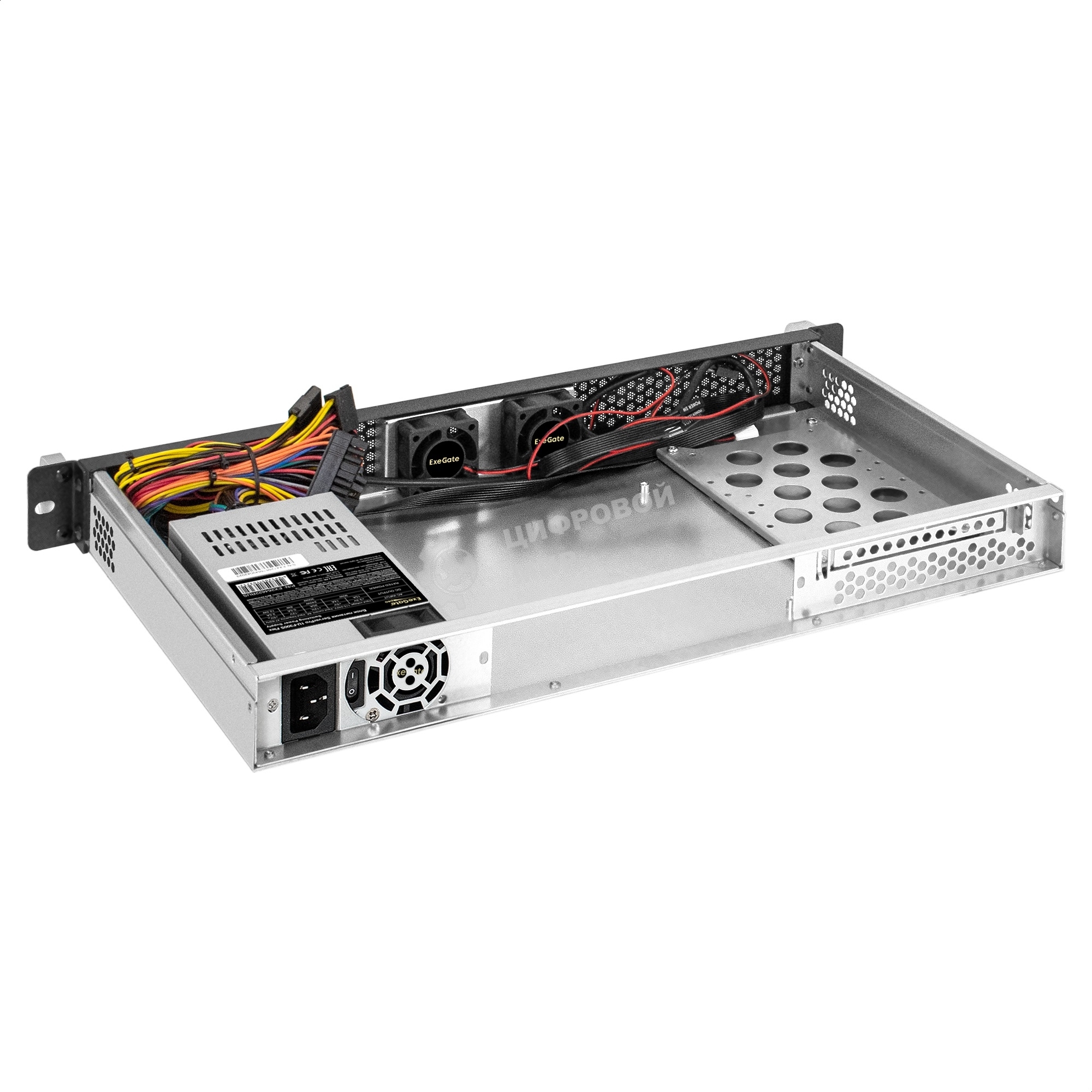 Серверный корпус ExeGate Pro 1U255-01 (RM 19