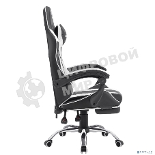 Кресло игровое Defender TIOS черный/белый, PU 64055