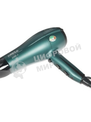 Фен ARESA AR-3218 зеленый, 2200 Вт, ионизация