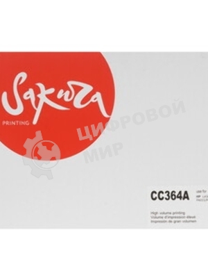 Картридж лазерный Sakura CC364A для HP LJ P4014/P4015/P4515, черный, 10000 к.