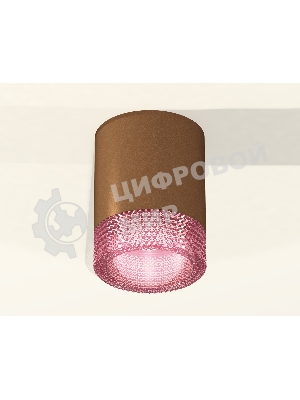 Светильник Ambrella Light XS6304021 SCF/PI кофе песок/розовый MR16 GU5.3 (C6304, N6152)