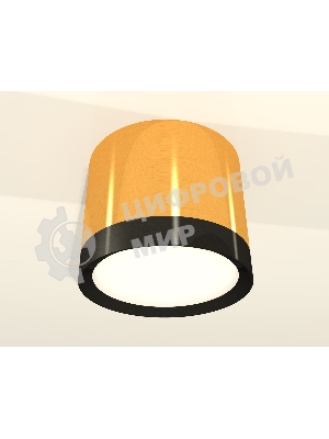 Светильник Ambrella Light XS8121001 PYG/PBK золото желтое полированное/черный полированный GX53 (C8121, N8113)
