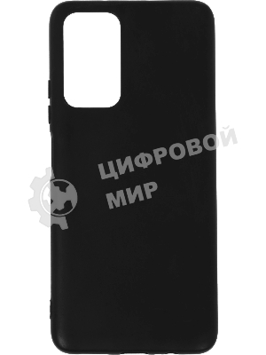 Чехол (клип-кейс) BORASCO Silicone Case, для Xiaomi Poco M4 Pro, черный (матовый) 70106