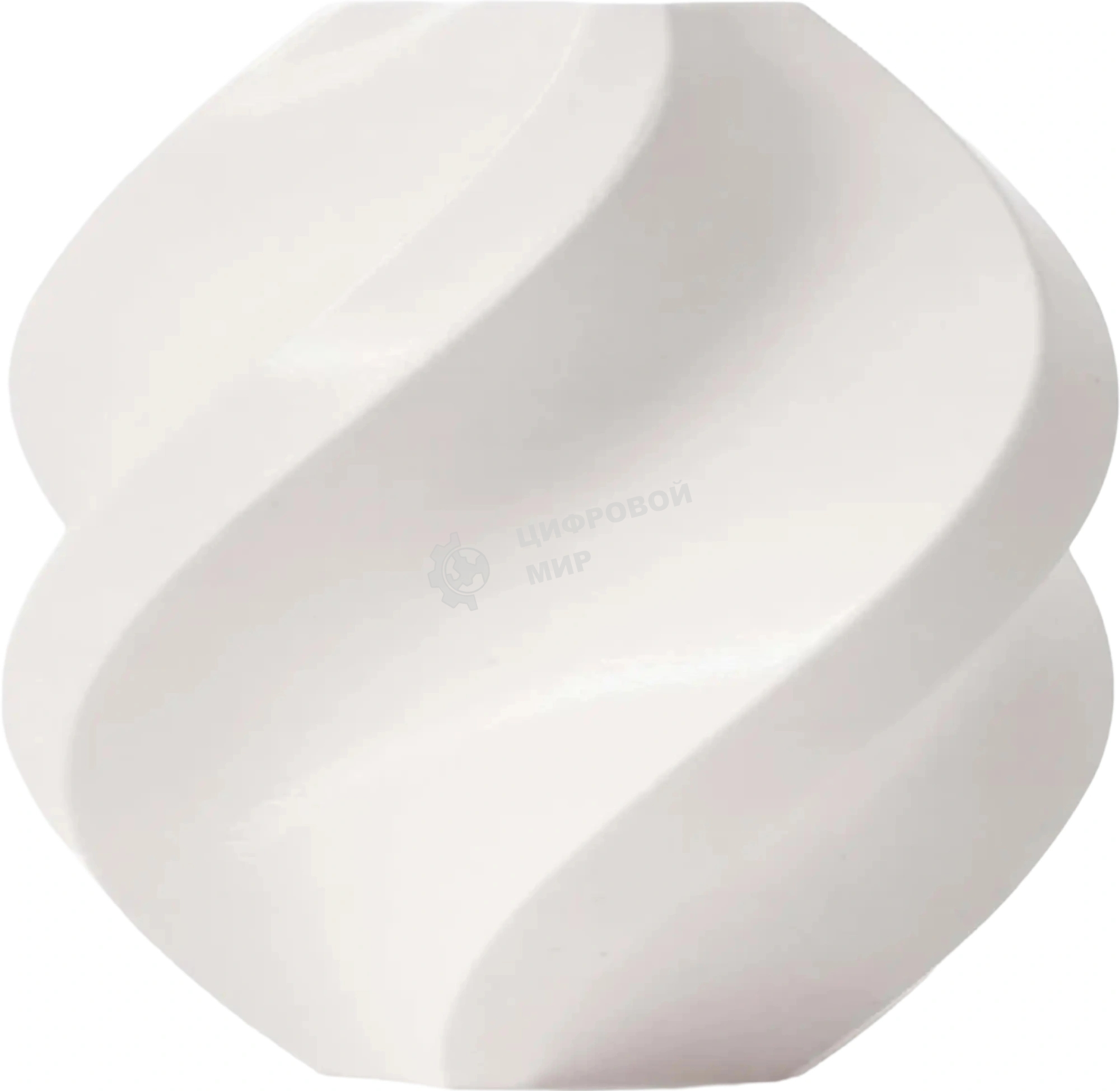 Пластик Bambu lab : PLA Basic plastic, color jade white, on reusable spool