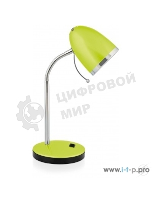 Светильник Camelion KD-308 C16 зеленый (настольный, 230V 40W E27)