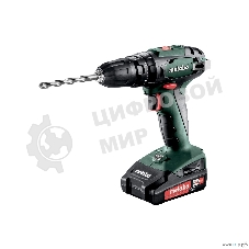 Дрель-шуруповерт Metabo SB 18 602245560, 18 В, 2 Ач, 48Нм, щеточный, ударный