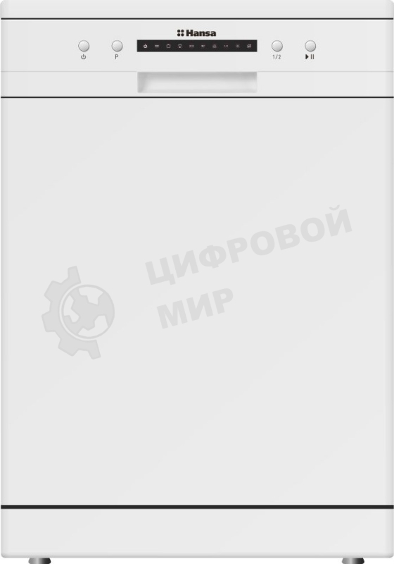 Посудомоечная машина Hansa ZWM616WH, белый, 59.8 см, 12 компл., 49 дБ, класс A++