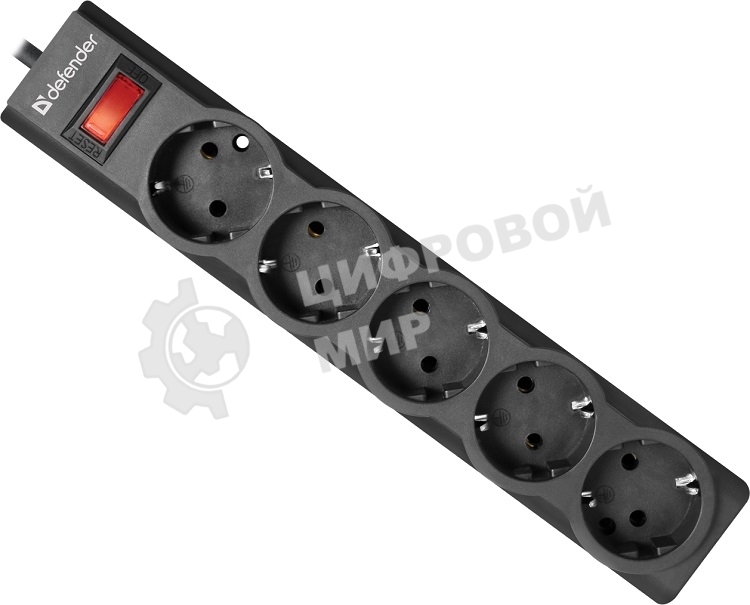 Сетевой фильтр Defender 1.8M ES LARGO 5OUTL.