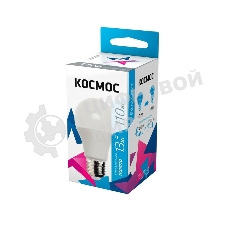 Лампа светодиодная Космос LED BASIC A60 13Вт 220В E27 4500К
